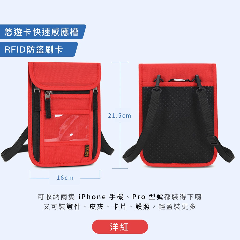 RFID防盜護照包