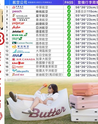 PC防爆拉鍊行李箱