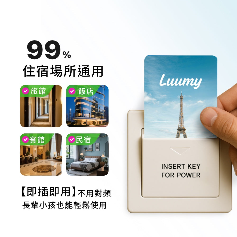 旅行萬用通電卡