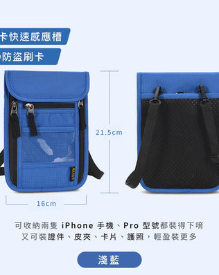 RFID防盜護照包