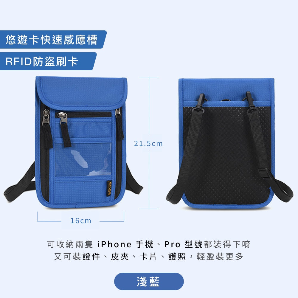 RFID防盜護照包