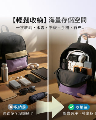 輕量折疊後背包