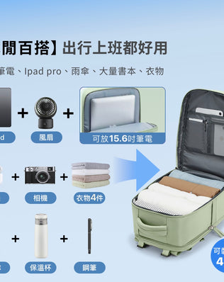 可擴充旅行後背包