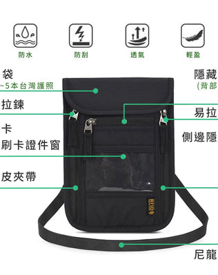 RFID防盜護照包