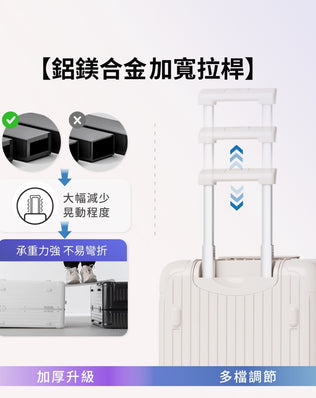抗壓鋁框行李箱