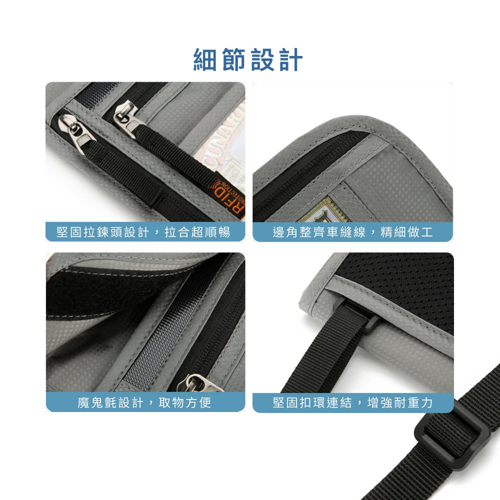 RFID防盜護照包