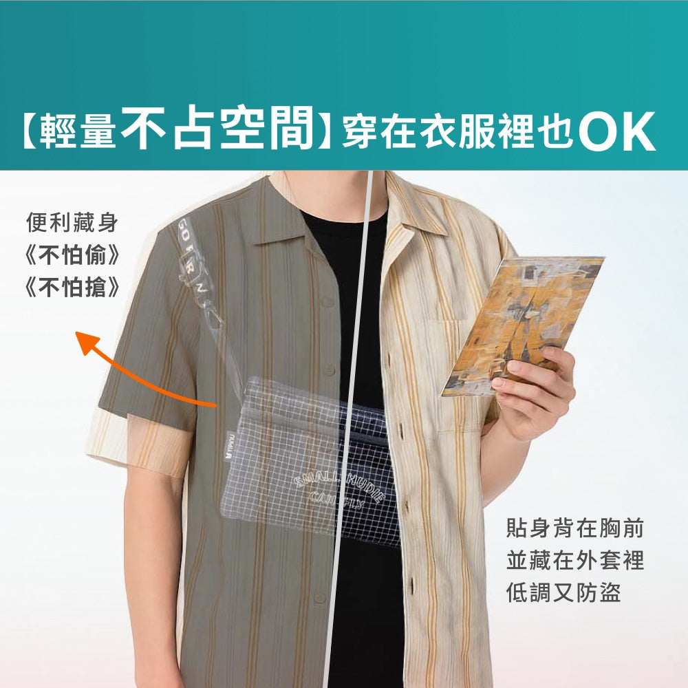 RFID防盜護照夾