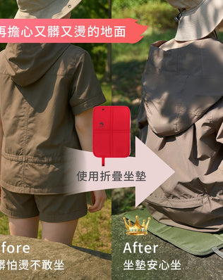 加厚折疊防潮坐墊