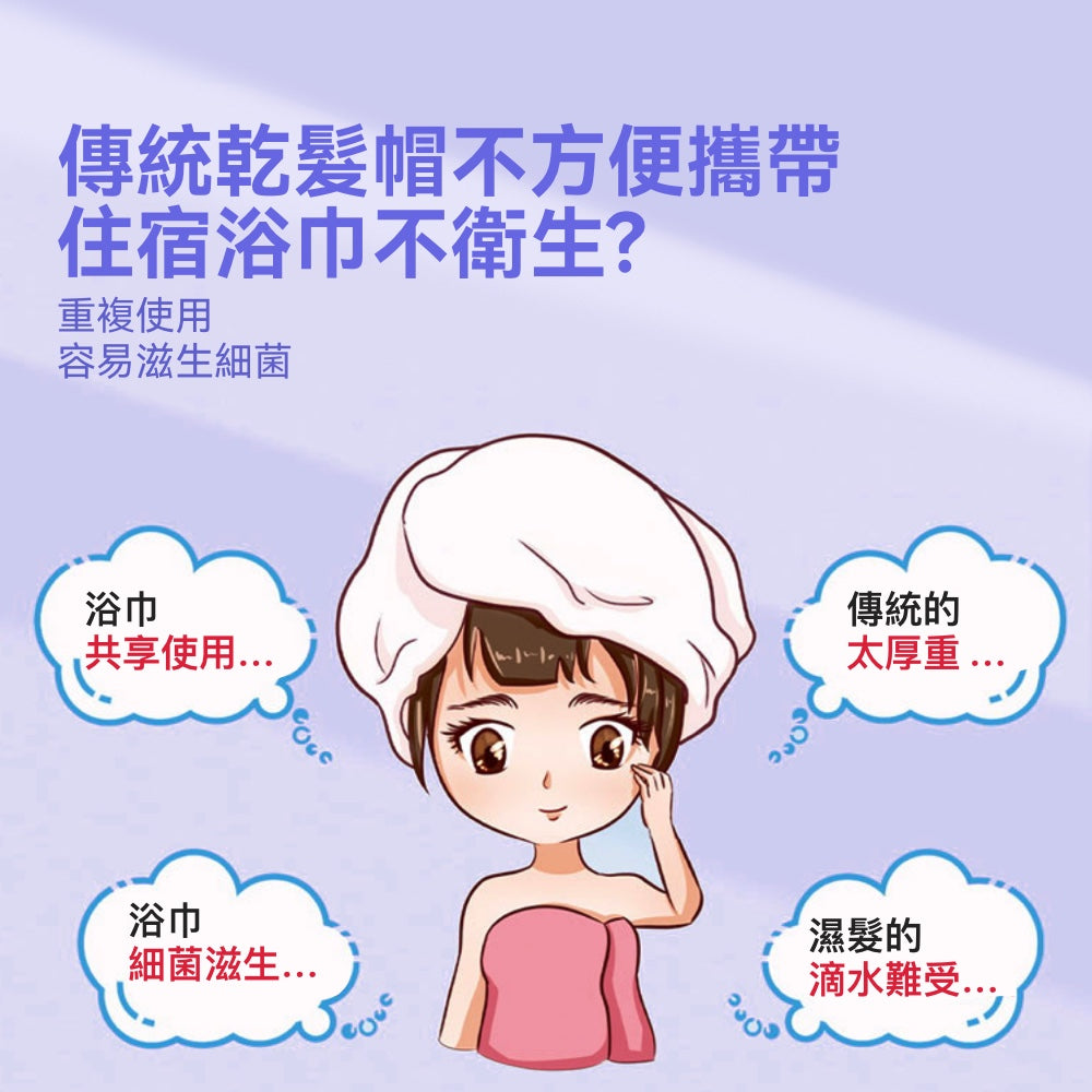 一次性乾髮帽