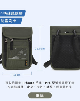 RFID防盜護照包