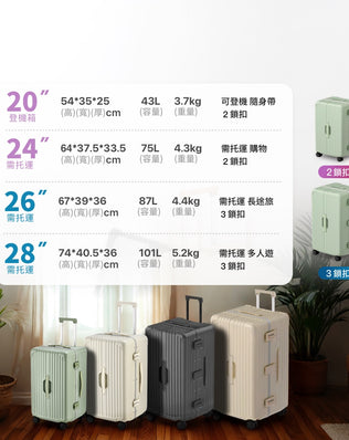 深倉鋁框胖胖箱