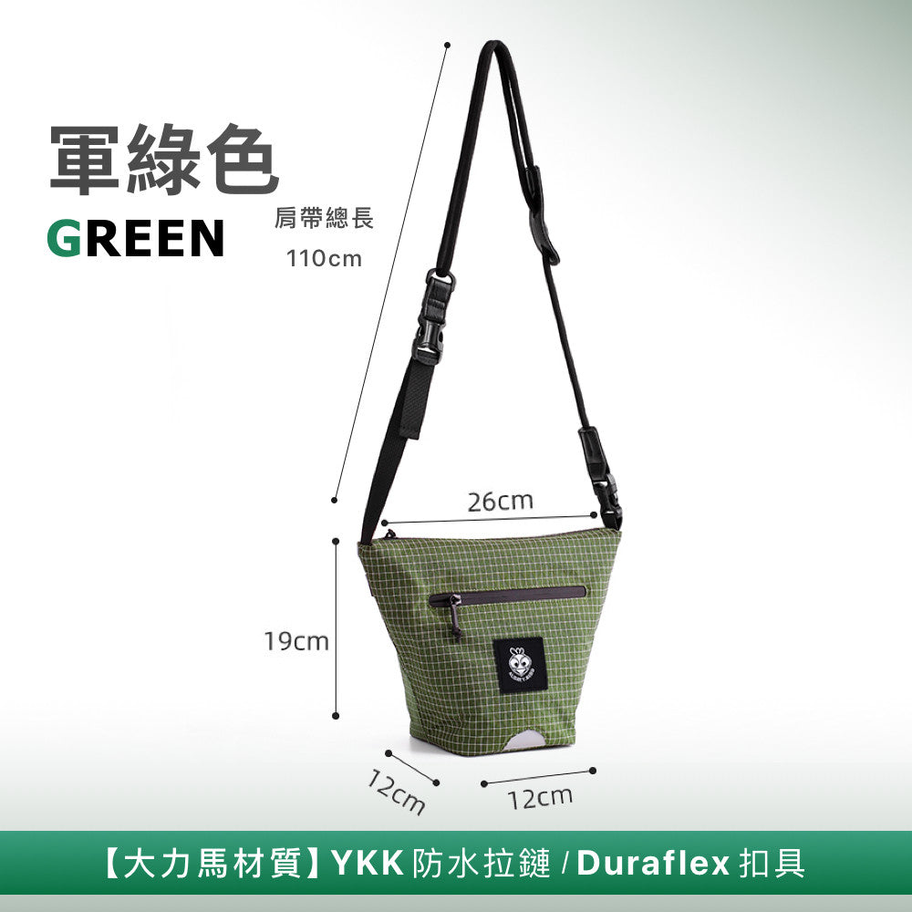 大力馬單肩水桶包