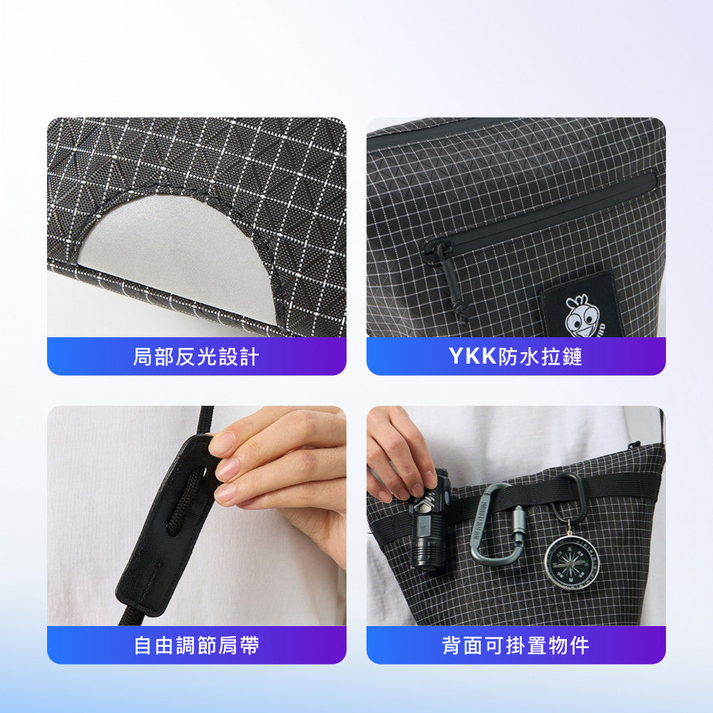 大力馬單肩水桶包