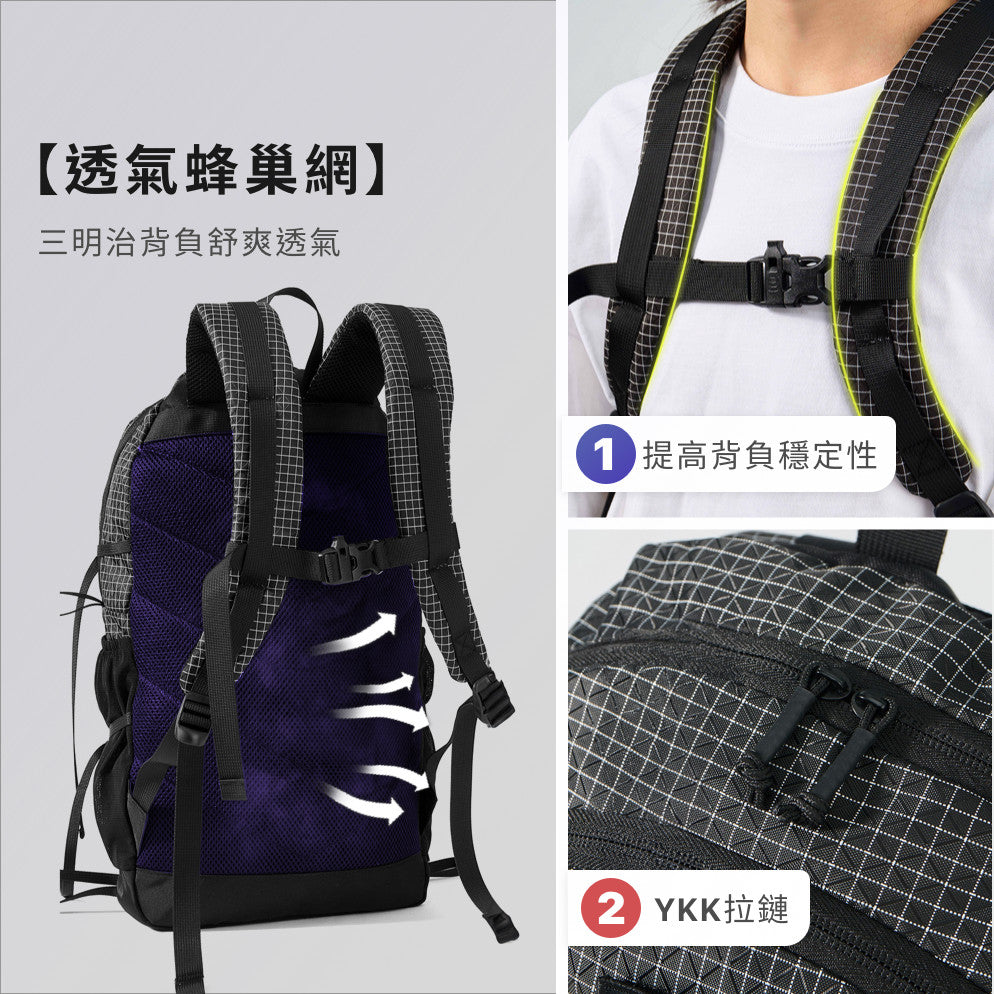 大力馬登山防水後背包